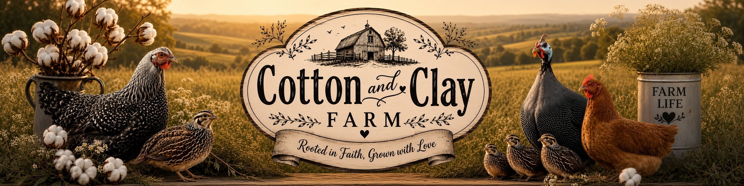 Cotton and Clay Farm — rooted in faith, grown with love