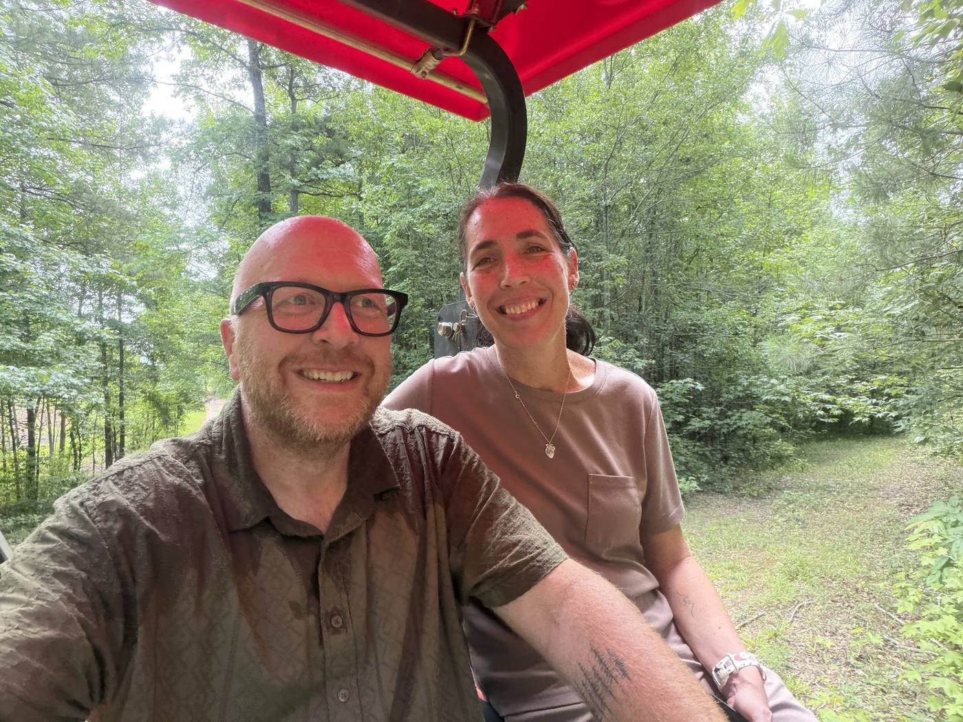 The Youngbloods riding out to check on the property